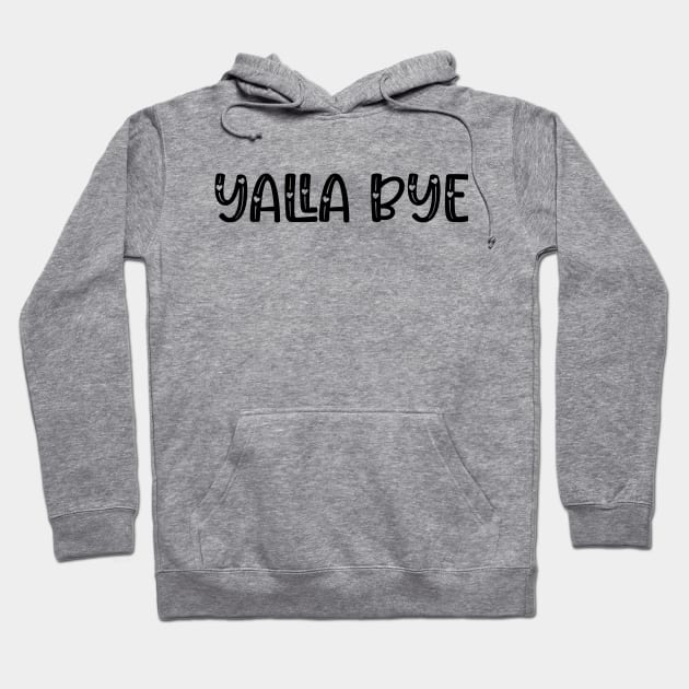 yalla bye world cup arabic words Hoodie by shimodesign